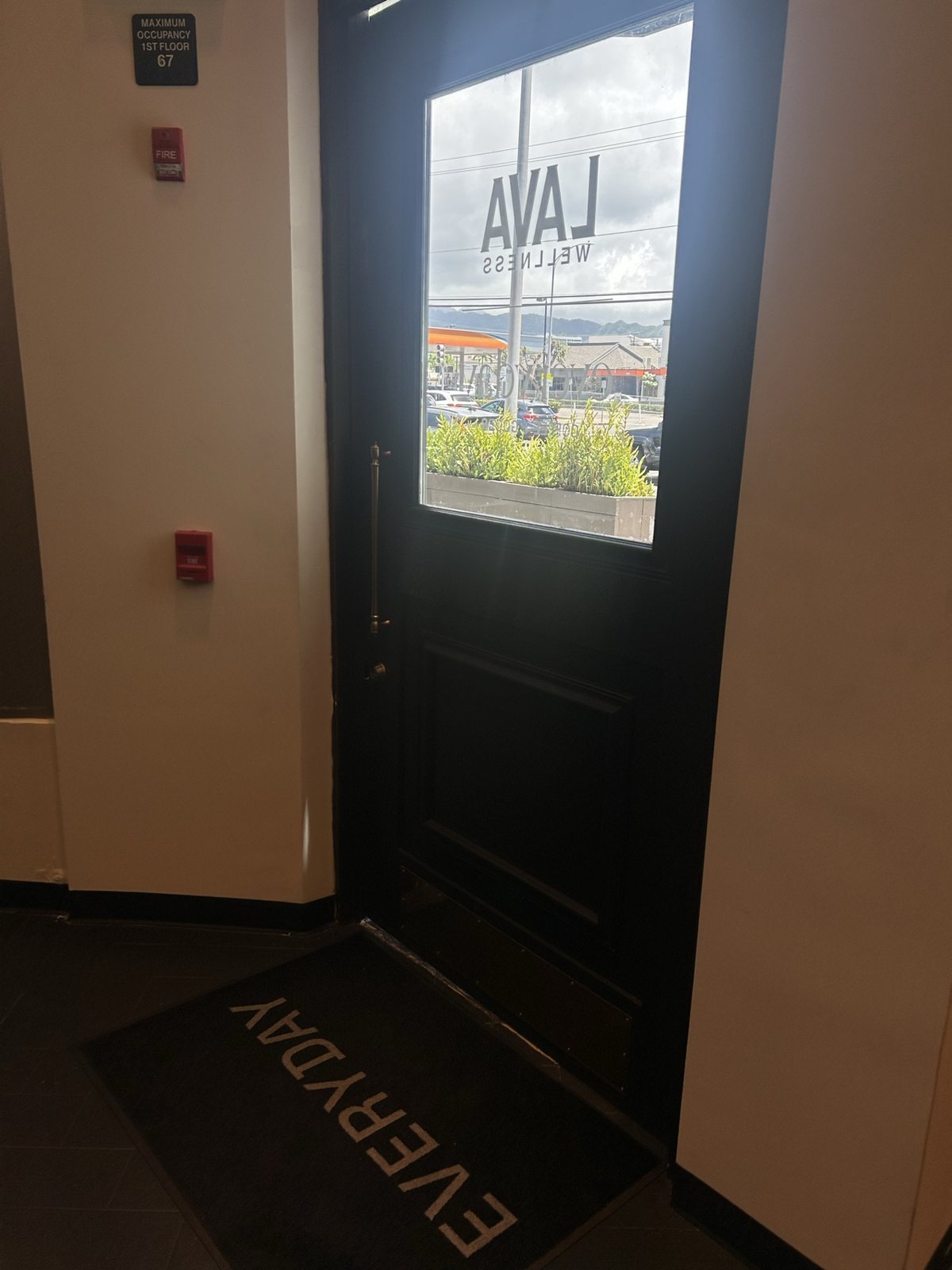 The Everyday door and doormat